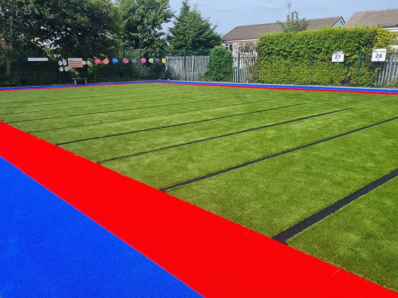 IMAGE - HFCS Dublin - School Playground with SchoolsGrass