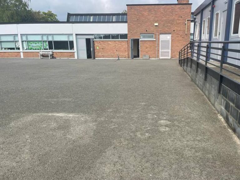 IMAGE - BEFORE Schools Grass in Scoile Mhuire in Sandymount, Dublin