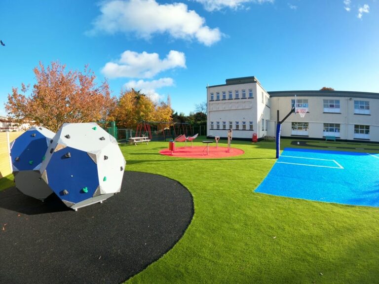 image of artificial grass for ASD / sensory play areas