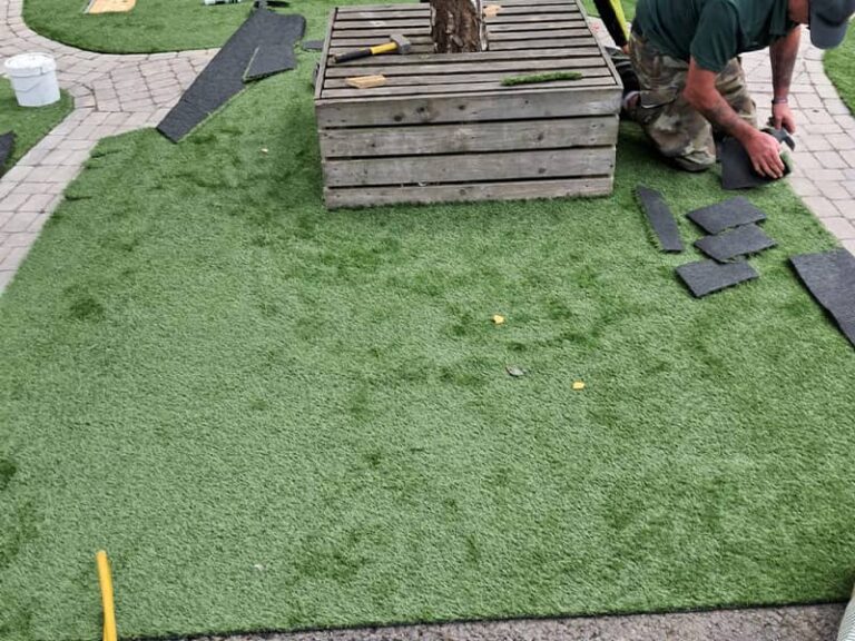 Image of Artificial Grass Holywell Educate Together ASD Sensory Playarea